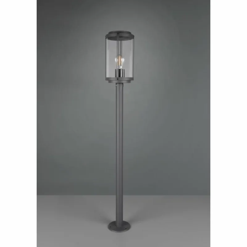 Lampes Vintages & Rétros-Luminaires Trio Borne lumineuse Trio Tanaro Anthracite, 1 lumière