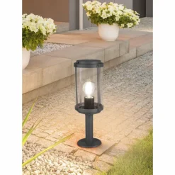 Luminaires Trio Borne lumineuse Trio Tanaro Anthracite, 1 lumière