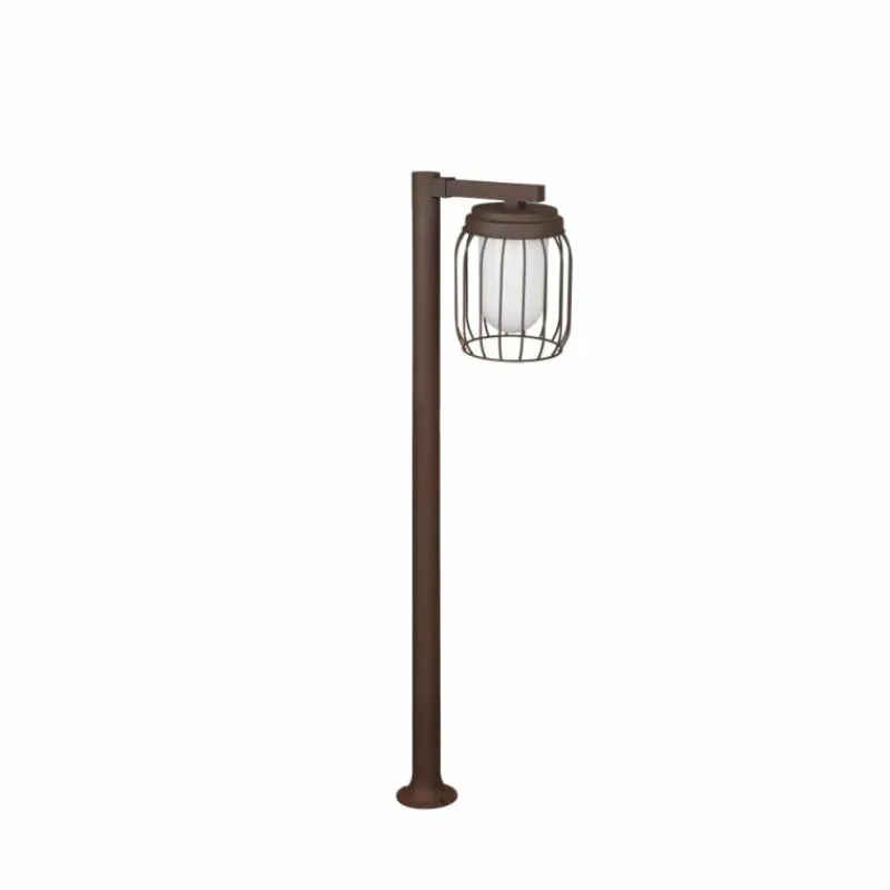 Luminaires Trio Borne lumineuse Trio Tuela Rouille, 1 lumière