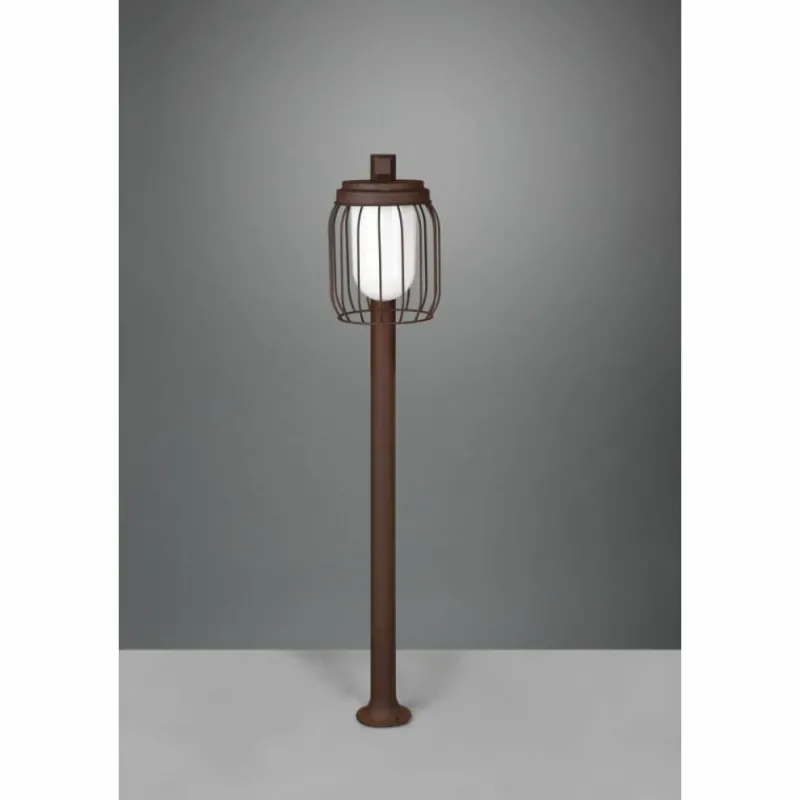 Luminaires Trio Borne lumineuse Trio Tuela Rouille, 1 lumière