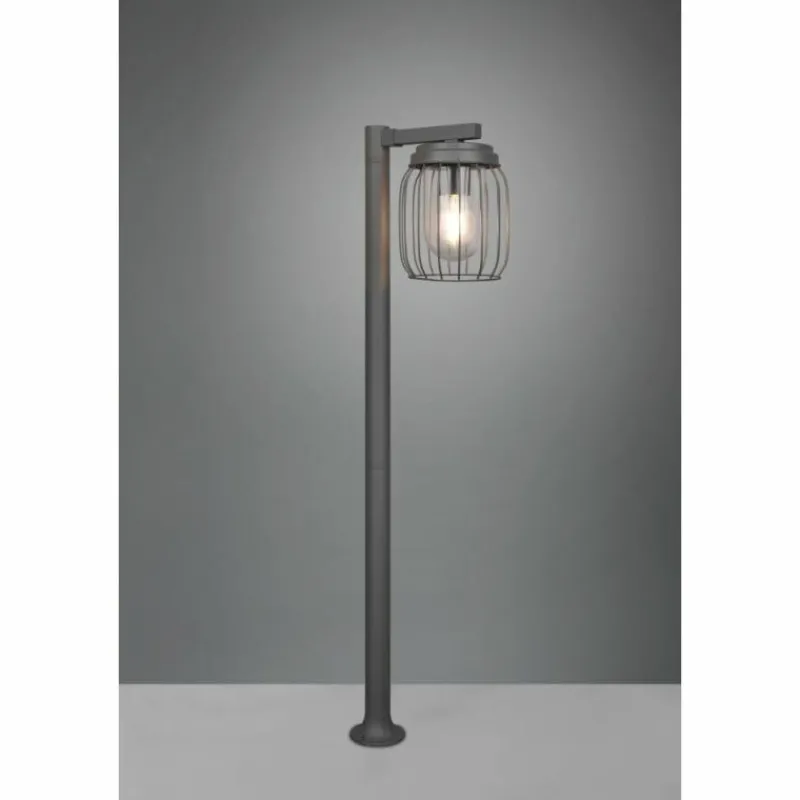 Luminaires Trio Borne lumineuse Trio-Leuchten Tuela Anthracite, 1 lumière
