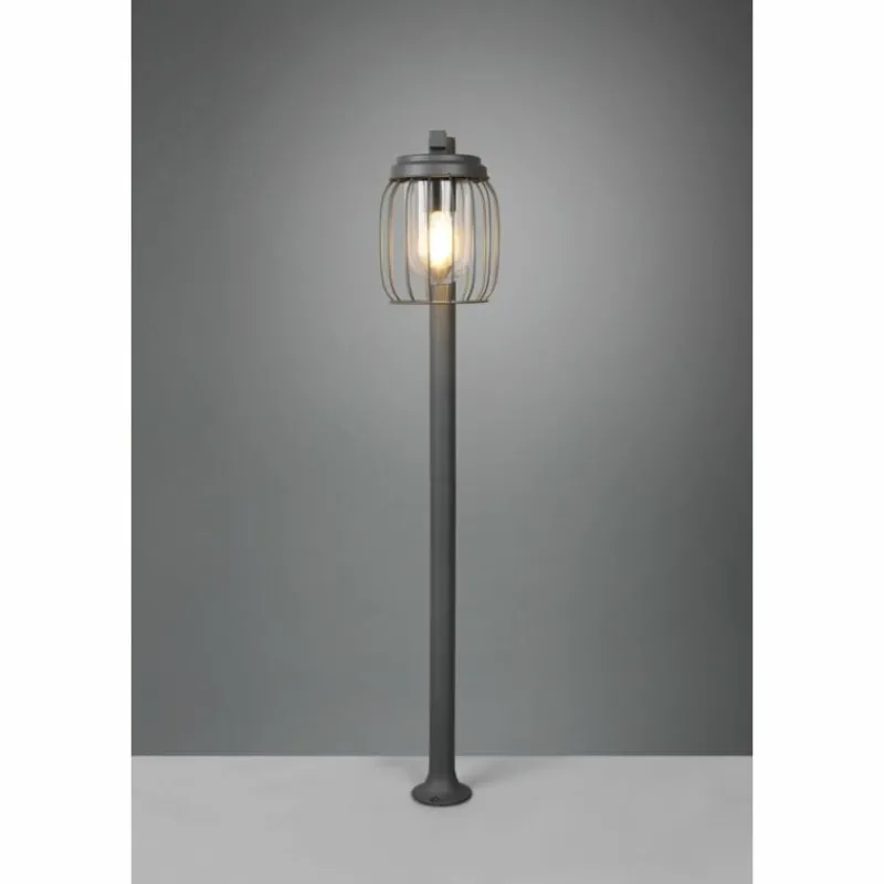 Luminaires Trio Borne lumineuse Trio-Leuchten Tuela Anthracite, 1 lumière