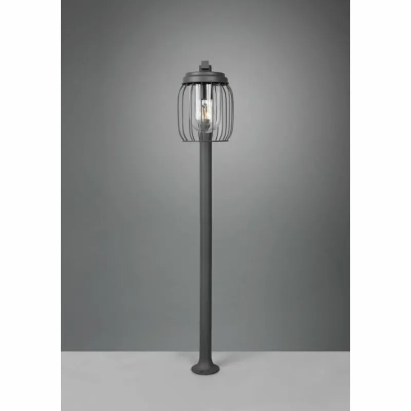 Luminaires Trio Borne lumineuse Trio-Leuchten Tuela Anthracite, 1 lumière