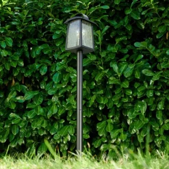 hofstein Borne lumineuse Trosa Noir, 1 lumière