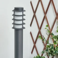 hofstein Borne lumineuse Tunes Anthracite, 1 lumière