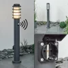 hofstein Borne lumineuse Tunes Anthracite, 1 lumière, Détecteur de mouvement