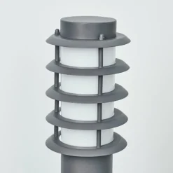 hofstein Borne lumineuse Tunes Anthracite, 1 lumière, Détecteur de mouvement