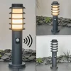 hofstein Borne lumineuse Tunes Anthracite, 1 lumière, Détecteur de mouvement