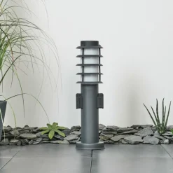 hofstein Borne lumineuse Tunes Anthracite, 1 lumière