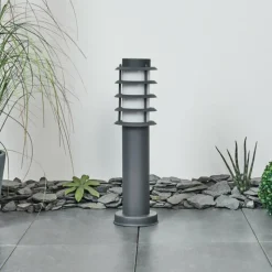 hofstein Borne lumineuse Tunes Anthracite, 1 lumière