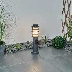 hofstein Borne lumineuse Tunes Anthracite, 1 lumière