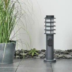 hofstein Borne lumineuse Tunes Anthracite, 1 lumière