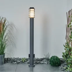 hofstein Borne lumineuse Tunes Anthracite, 1 lumière