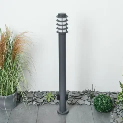 hofstein Borne lumineuse Tunes Anthracite, 1 lumière