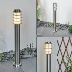 hofstein Borne lumineuse Tunes Nickel mat, 1 lumière