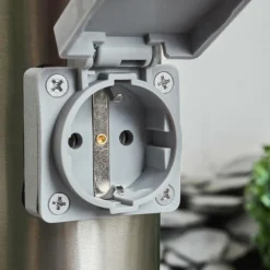 hofstein Borne lumineuse Tunes Nickel mat, 1 lumière