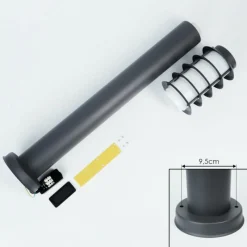 hofstein Borne lumineuse Tunes Nickel mat, 1 lumière