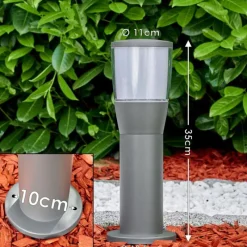 hofstein Borne lumineuse Vanda LED Anthracite, 1 lumière