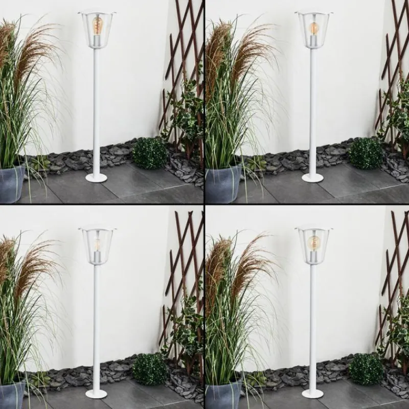 Luminaires Rustiques-hofstein Borne lumineuse Venneshamm Blanc, 1 lumière