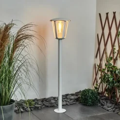 Luminaires Rustiques-hofstein Borne lumineuse Venneshamm Blanc, 1 lumière