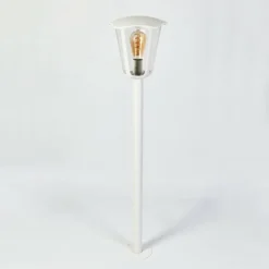 Luminaires Rustiques-hofstein Borne lumineuse Venneshamm Blanc, 1 lumière