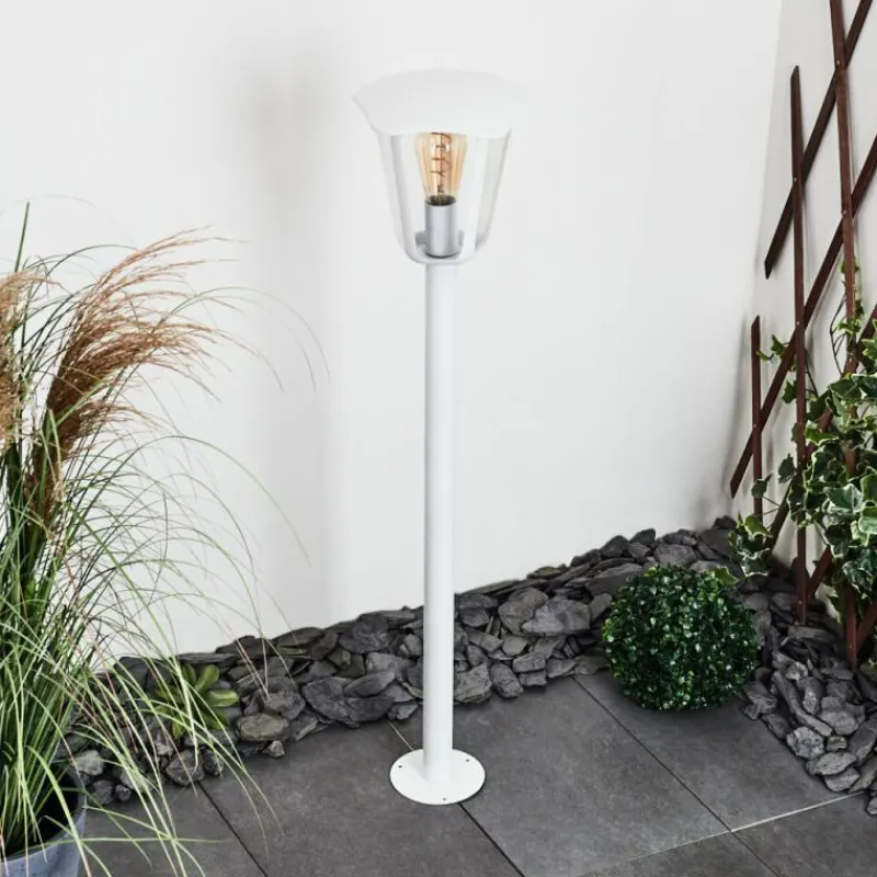 Luminaires Rustiques-hofstein Borne lumineuse Venneshamm Blanc, 1 lumière