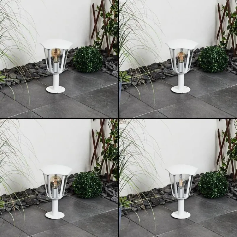 Luminaires Rustiques-hofstein Borne lumineuse Venneshamm Blanc, 1 lumière