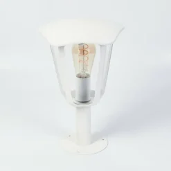 Luminaires Rustiques-hofstein Borne lumineuse Venneshamm Blanc, 1 lumière