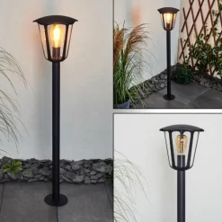 Luminaires Rustiques-hofstein Borne lumineuse Venneshamm Noir, 1 lumière