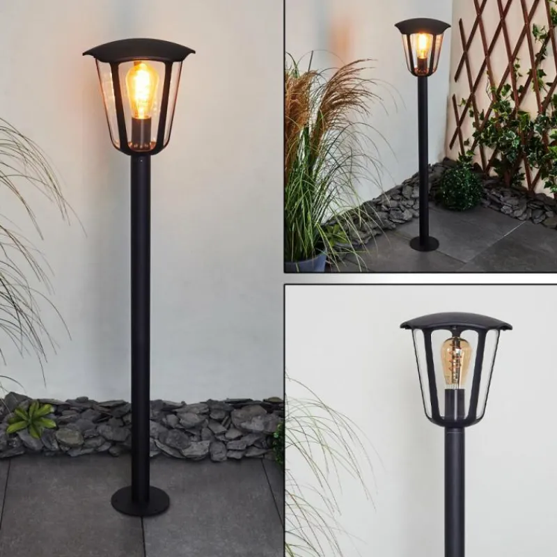 Luminaires Rustiques-hofstein Borne lumineuse Venneshamm Noir, 1 lumière