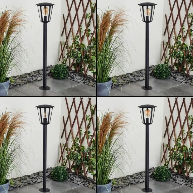 Luminaires Rustiques-hofstein Borne lumineuse Venneshamm Noir, 1 lumière