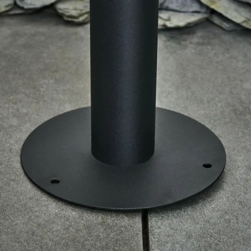 Luminaires Rustiques-hofstein Borne lumineuse Venneshamm Noir, 1 lumière