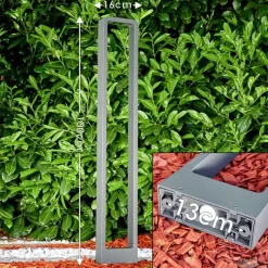 hofstein Borne lumineuse Watford LED Anthracite, 1 lumière