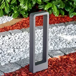 hofstein Borne lumineuse Watford LED Anthracite, 1 lumière