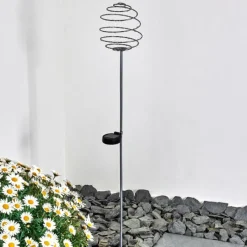 Luminaires Rustiques-hofstein Borne lumineuse Zermatt LED Argenté, 28 lumières