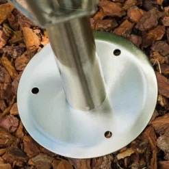 hofstein Borne Moskau Acier inoxydable, 1 lumière