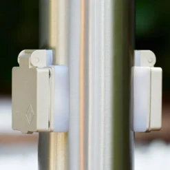 hofstein Borne Tunes Acier inoxydable, 1 lumière