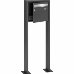 Luminaires LCD Boîte aux lettres LCD Anklam Noir