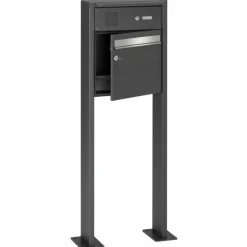 Luminaires LCD Boîte aux lettres LCD Anklam Noir