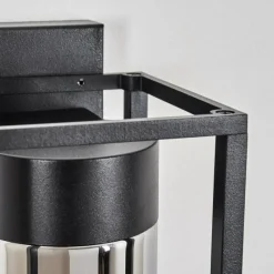 hofstein Boucinho Lampe murale d´extérieur Noir, 1 lumière, Détecteur de mouvement