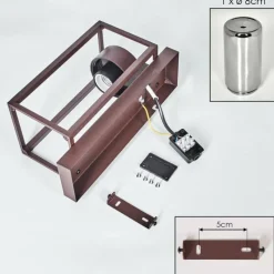 hofstein Boucinho Lampe murale d´extérieur Rouille, 1 lumière