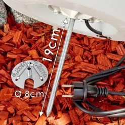 hofstein Boule lumineuse Arslev Blanc, 1 lumière