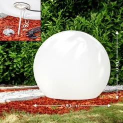 hofstein Boule lumineuse Arslev Blanc, 1 lumière