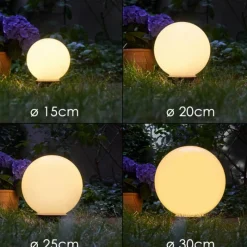 hofstein boule lumineuse Campinas LED Noir, Blanc, 1 lumière