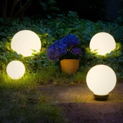 hofstein boule lumineuse Campinas LED Noir, Blanc, 1 lumière