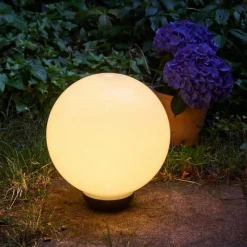 hofstein boule lumineuse Campinas LED Noir, Blanc, 1 lumière