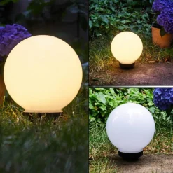 hofstein boule lumineuse Campinas LED Noir, Blanc, 1 lumière