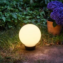 hofstein boule lumineuse Campinas LED Noir, Blanc, 1 lumière
