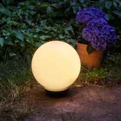 hofstein boule lumineuse Campinas LED Noir, Blanc, 1 lumière