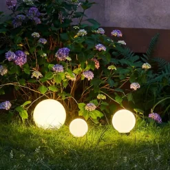 hofstein Boule lumineuse Campinas LED Noir, Blanc, 1 lumière